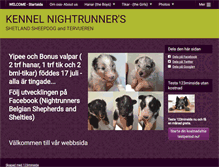 Tablet Screenshot of nightrunners.se